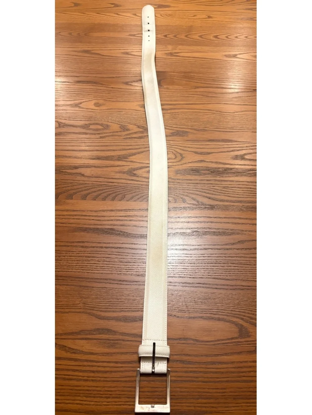 Jack Nicklaus Allen Edmonds Golf Belt 36 Textured White USA Made